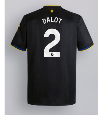 Manchester United Diogo Dalot #2 Tredjetrøje 2025-26 Kortærmet